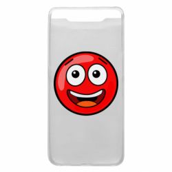 Чехол для Samsung A80 Funny Red Ball - PrintSalon