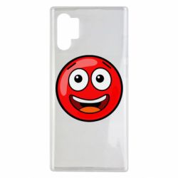 Чехол для Samsung Note 10 Plus Funny Red Ball - PrintSalon