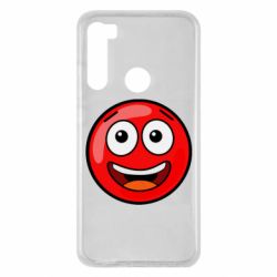 Чехол для Xiaomi Redmi Note 8 Funny Red Ball - PrintSalon