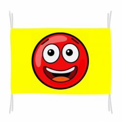 Флаг Funny Red Ball - PrintSalon