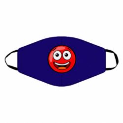 Маска многоразовая Funny Red Ball - PrintSalon