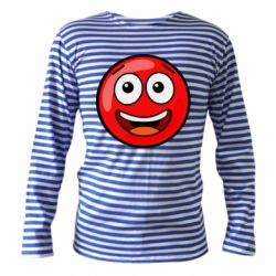 Тельняшка с длинным рукавом Funny Red Ball - PrintSalon
