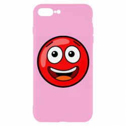 Чехол для iPhone 7 Plus Funny Red Ball - PrintSalon