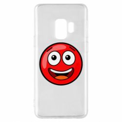 Чехол для Samsung S9 Funny Red Ball - PrintSalon