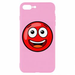 Чехол для iPhone 8 Plus Funny Red Ball - PrintSalon