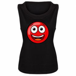 Женская майка Funny Red Ball - PrintSalon