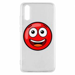 Чехол для Huawei P20 Funny Red Ball - PrintSalon