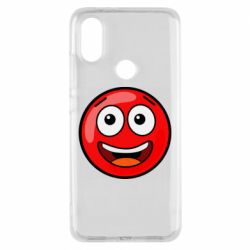 Чехол для Xiaomi Mi A2 Funny Red Ball - PrintSalon