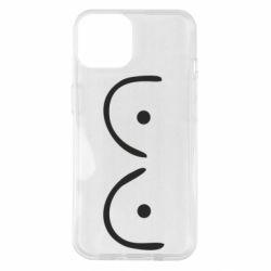 Чехол для iPhone 14 Funny tits