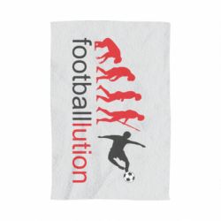 Полотенце с принтом Футбол. Эволюция - PrintSalon