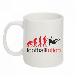 Чашка 320ml Футбол. Эволюция - PrintSalon