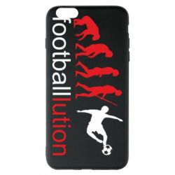 Чехол для iPhone 6 Plus/6S Plus Футбол. Эволюция - PrintSalon