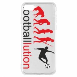 Чехол для iPhone 7 Футбол. Эволюция - PrintSalon