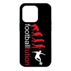 Чехол для iPhone 14 Pro Футбол. Эволюция - PrintSalon