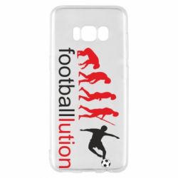 Чехол для Samsung S8 Футбол. Эволюция - PrintSalon