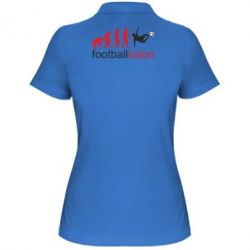 Женское поло Футбол. Эволюция - PrintSalon