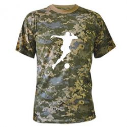 Камуфляжная футболка Футбол - PrintSalon