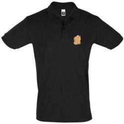 Чоловіче поло Капібара з квіткою - PrintSalon