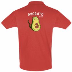 Мужское поло Avogato Cat - PrintSalon