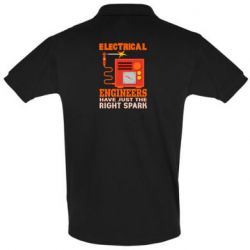 Мужское поло Electrical Engineer - PrintSalon