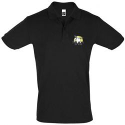 Мужское поло Кот Саймона, хочу на море - PrintSalon