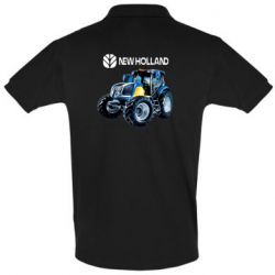 Чоловіче поло New Holland tractor - PrintSalon