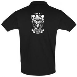 Мужское поло Nurse I'm Never Wrong - PrintSalon