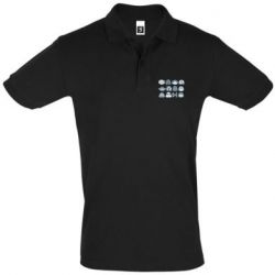 Мужское поло Star wars icons - PrintSalon