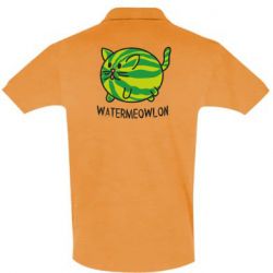 Мужское поло Watermeowloon - PrintSalon