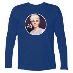 Футболка с длинным рукавом A4 Vlad - PrintSalon