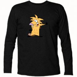 Футболка с длинным рукавом Angry Beavers: Norbert - PrintSalon