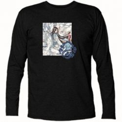 Футболка с длинным рукавом Арт с Лань Чжань - PrintSalon