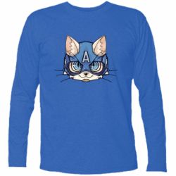 Футболка з довгим рукавом Avenger Cat - PrintSalon