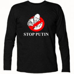 Футболка с длинным рукавом Banned Putin - PrintSalon