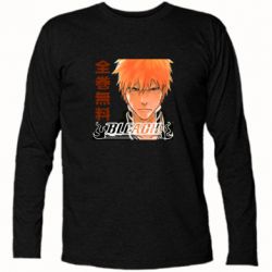Футболка с длинным рукавом Bleach Ichigo Art - PrintSalon