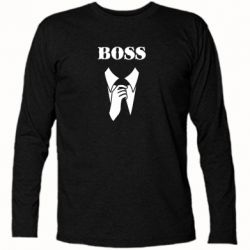 Футболка с длинным рукавом Boss Costume - PrintSalon