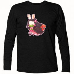 Футболка с длинным рукавом Chibi Bunny Kamado Nezuko - PrintSalon