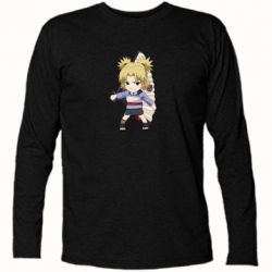 Футболка с длинным рукавом Chibi Nara Temari - PrintSalon