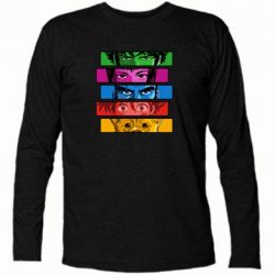 Футболка з довгим рукавом Cowboy Bebop Eyes - PrintSalon