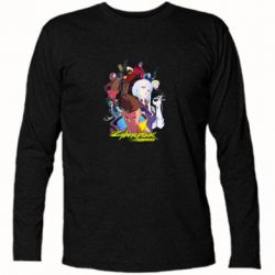 Футболка с длинным рукавом Cyberpunk: Edgerunners - PrintSalon