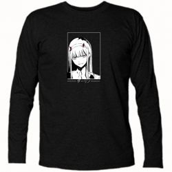 Футболка з довгим рукавом Darling in the franxx. - PrintSalon