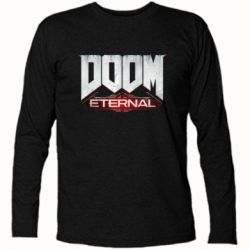 Футболка з довгим рукавом Doom Eternal logo - PrintSalon