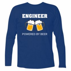 Футболка с длинным рукавом Engineer Powered By Beer - PrintSalon