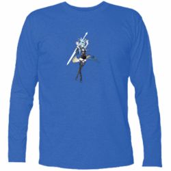 Футболка с длинным рукавом Eula Genshin Impact