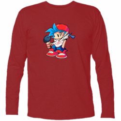 Футболка с длинным рукавом FNF Rapper Boy - PrintSalon