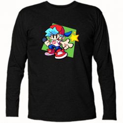 Футболка с длинным рукавом Friday Night Funkin Star - PrintSalon