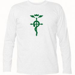 Футболка с длинным рукавом Fullmetal Alchemist Flamel - PrintSalon