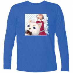 Футболка с длинным рукавом Гинтама Аниме-PrintSalon Футболка с длинным рукавом Гинтама Аниме