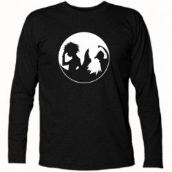 Футболка с длинным рукавом Гун и Киллуа Инь Янь - PrintSalon