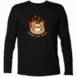 Футболка с длинным рукавом Guoba Get Them - PrintSalon